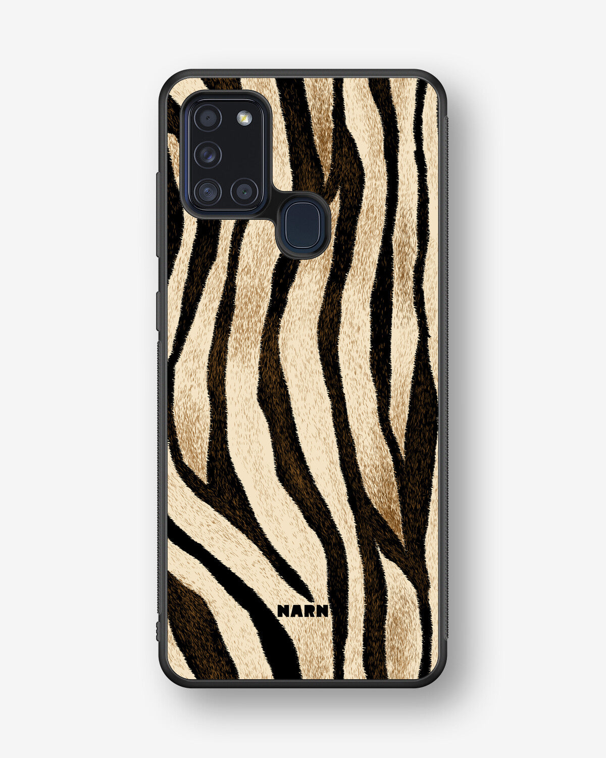 Samsung Galaxy A21s Hard Case – Wild Zebra - View 1