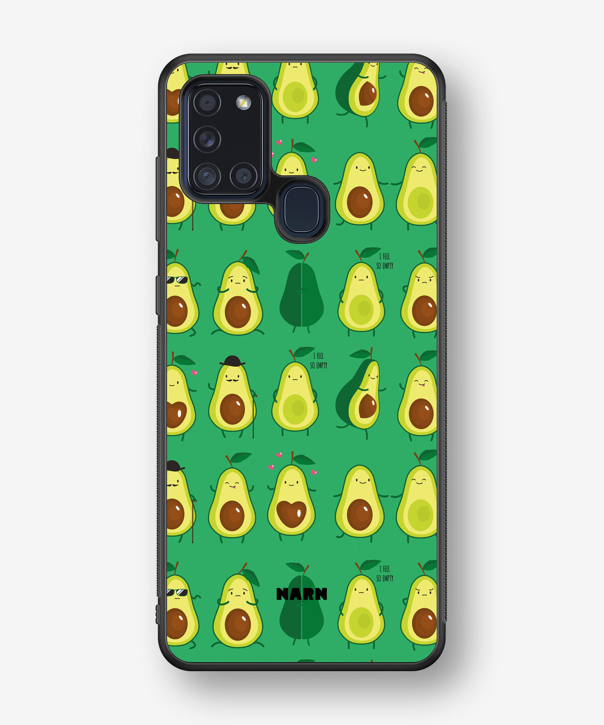 Samsung Galaxy A21s Hard Case – Avocado Mood - View 1