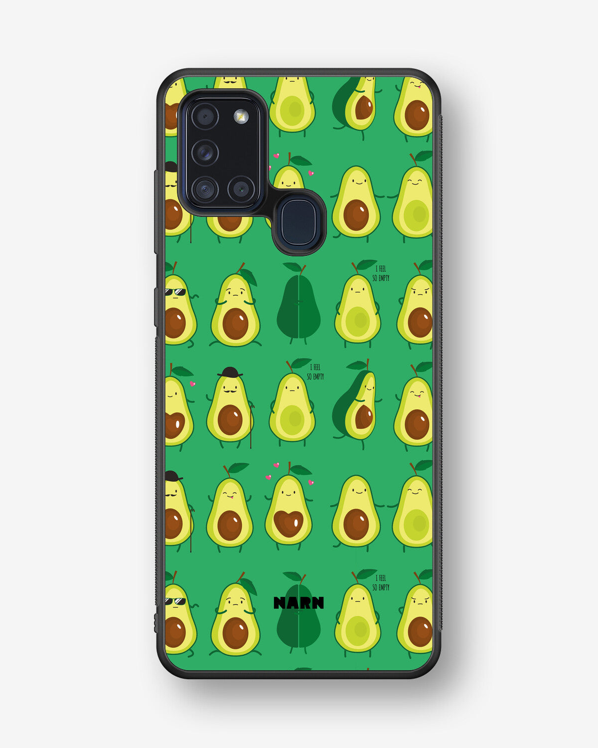 Samsung Galaxy A21s Hard Case – Avocado Mood - View 1