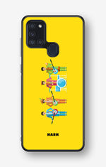 Samsung Galaxy A21s Hard Case – Beatles Yellow - View 1