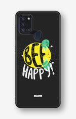 Samsung Galaxy A21s Hard Case – BEE Happy - View 1
