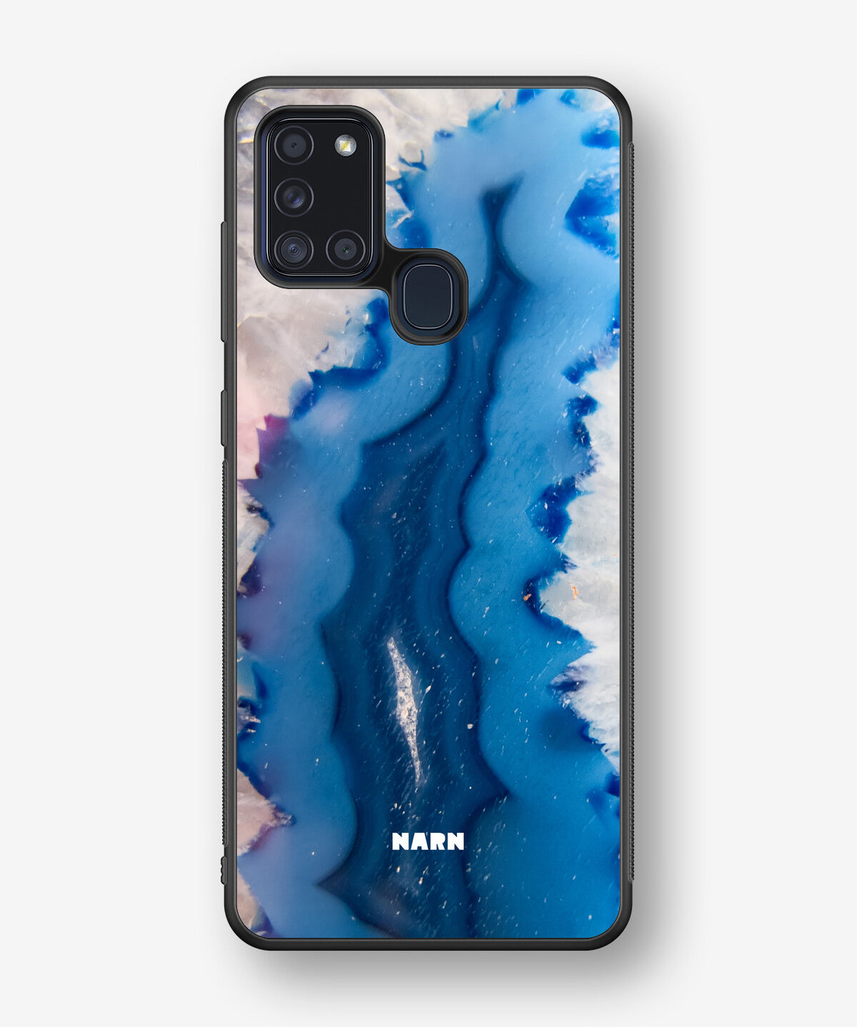 Samsung Galaxy A21s Hard Case – Blue Agate - View 1
