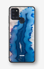 Samsung Galaxy A21s Hard Case – Blue Agate - View 1