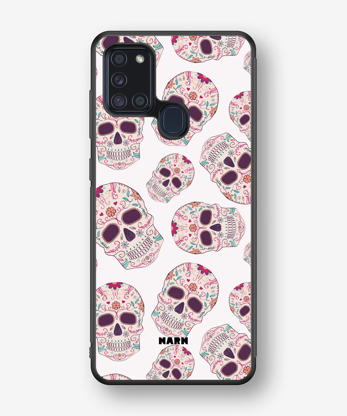 Samsung Galaxy A21s Hard Case – Calavera Skulls - View 1