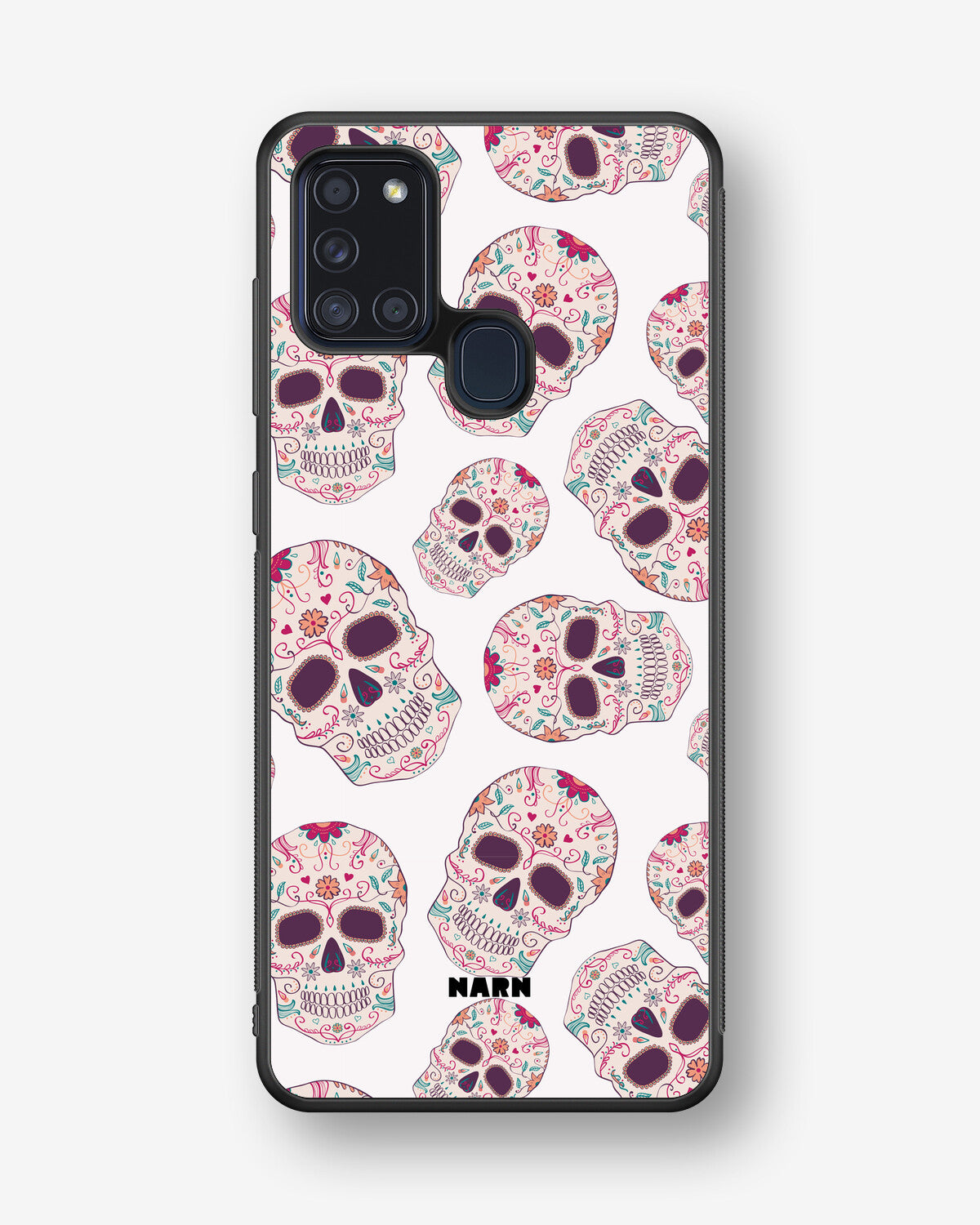 Samsung Galaxy A21s Hard Case – Calavera Skulls - View 1