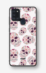 Samsung Galaxy A21s Hard Case – Calavera Skulls - View 1