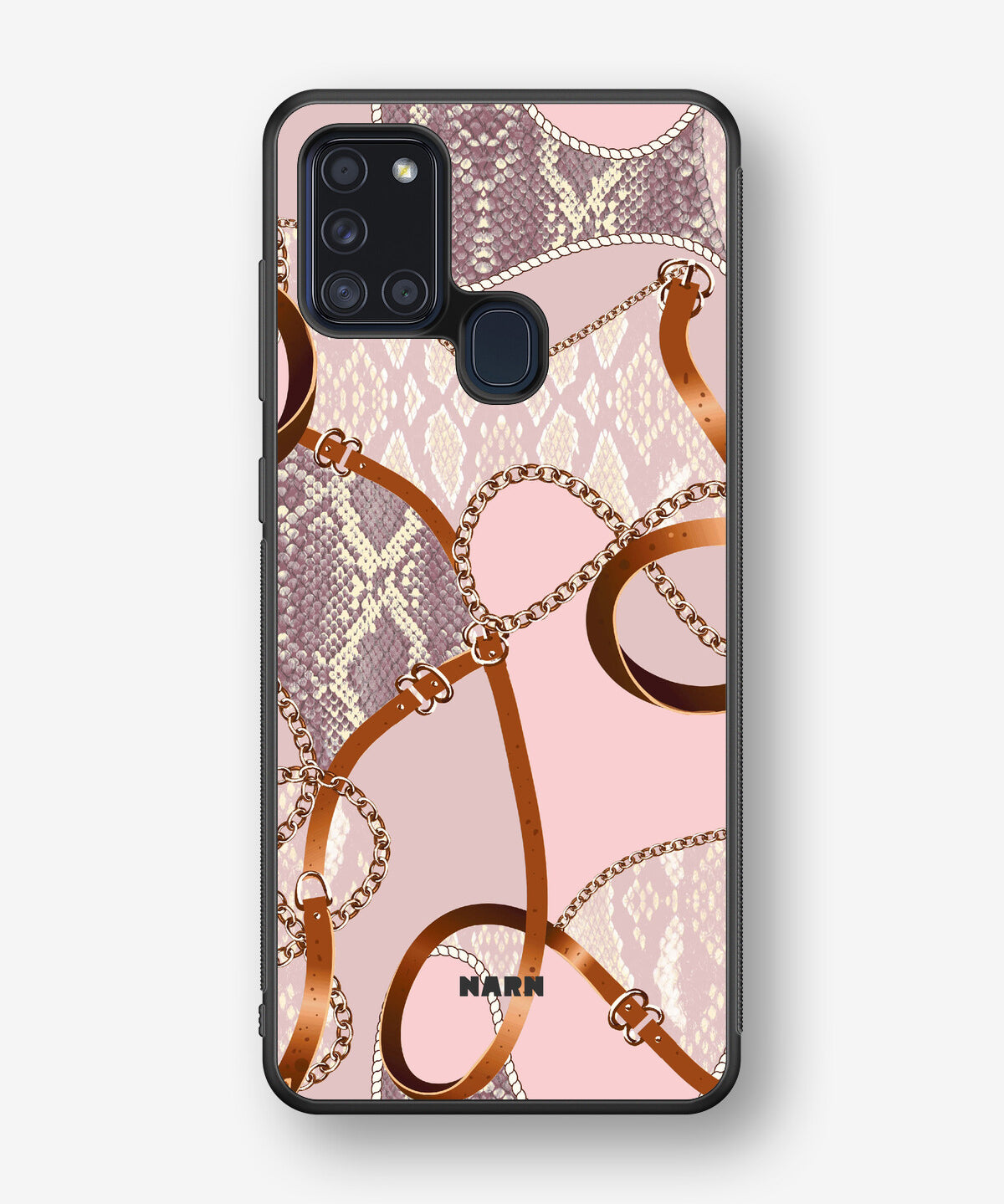 Samsung Galaxy A21s Hard Case – Chains - View 1