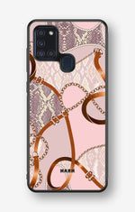Samsung Galaxy A21s Hard Case – Chains - View 1