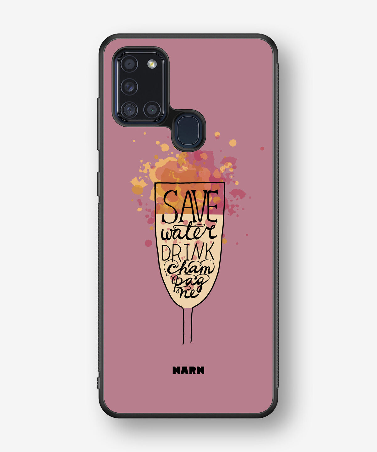 Samsung Galaxy A21s Hard Case – Champagne - View 1