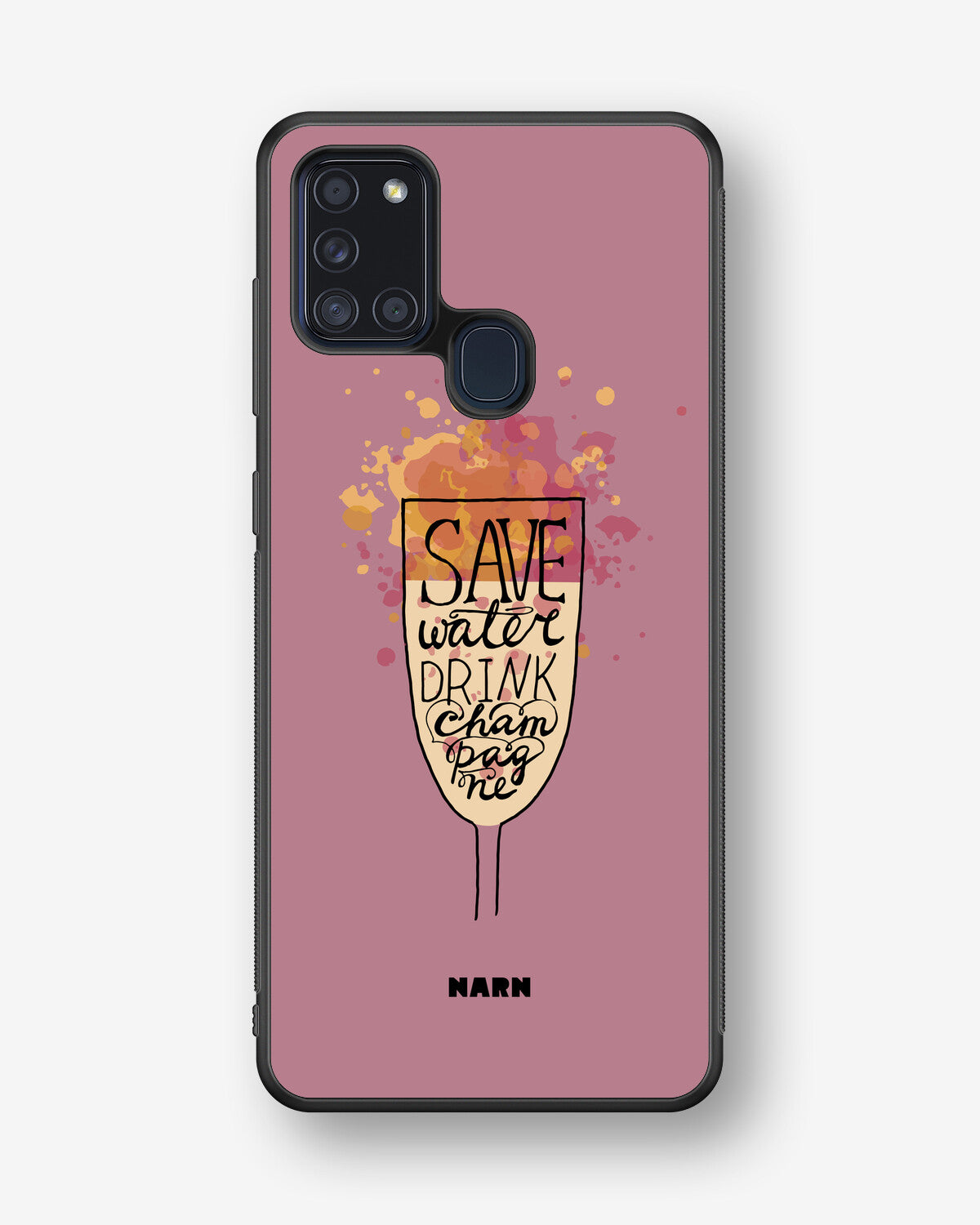 Samsung Galaxy A21s Hard Case – Champagne - View 1