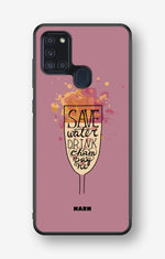 Samsung Galaxy A21s Hard Case – Champagne - View 1
