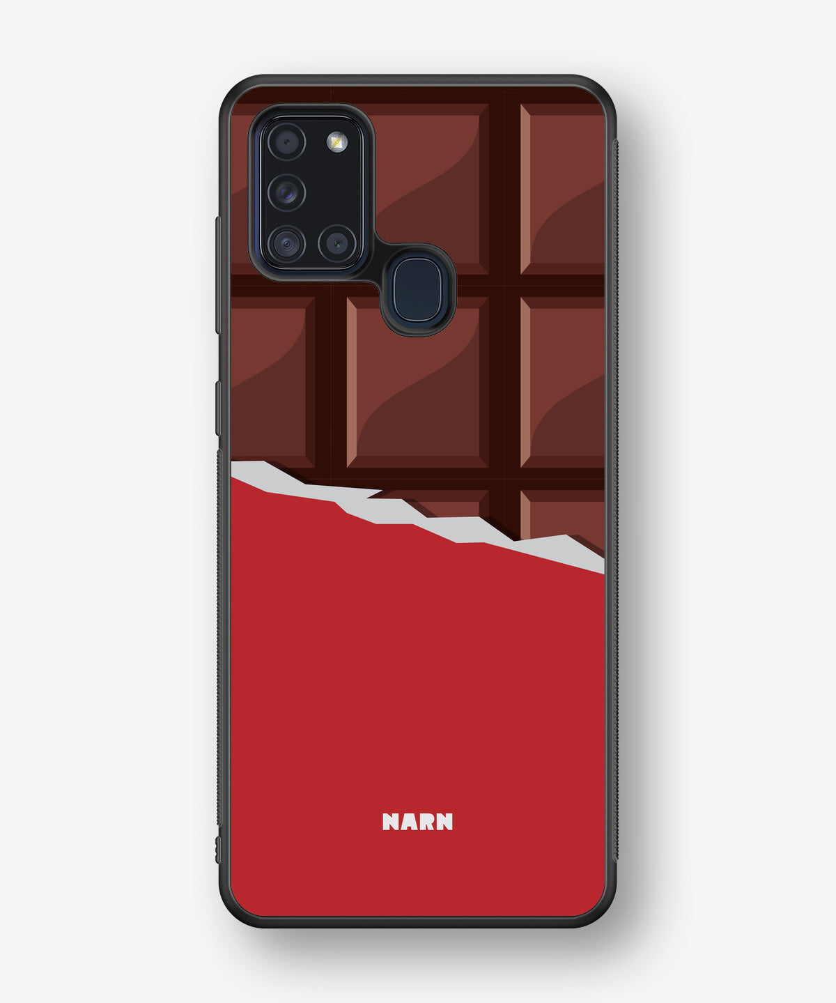 Samsung Galaxy A21s Hard Case – Chocolate Break - View 1