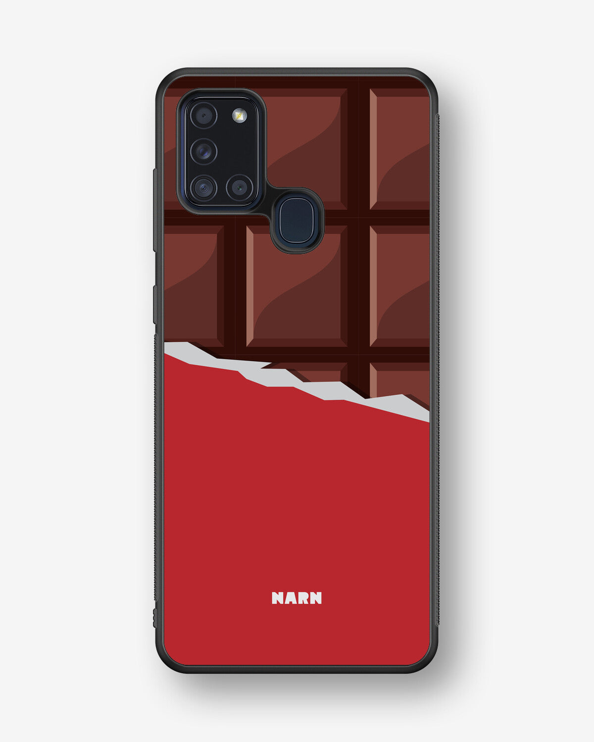 Samsung Galaxy A21s Hard Case – Chocolate Break - View 1
