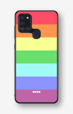 Samsung Galaxy A21s Hard Case – Color Symphony - View 1