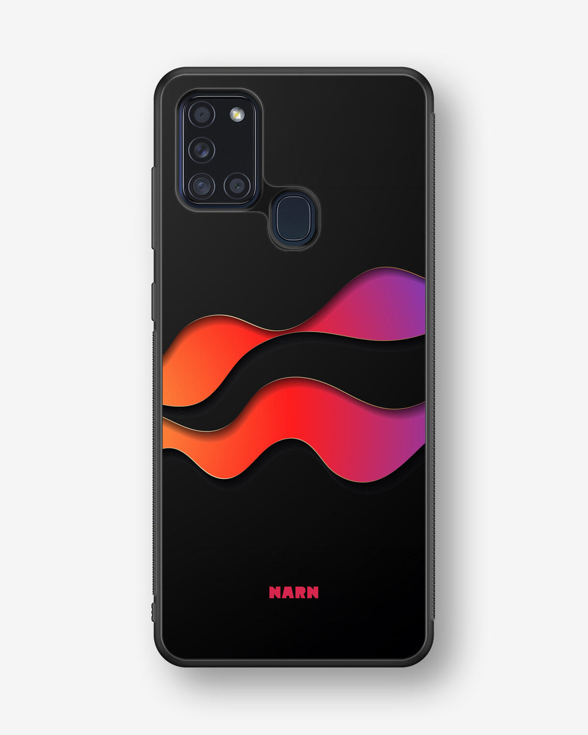 Samsung Galaxy A21s Hard Case – Color Wave - View 1