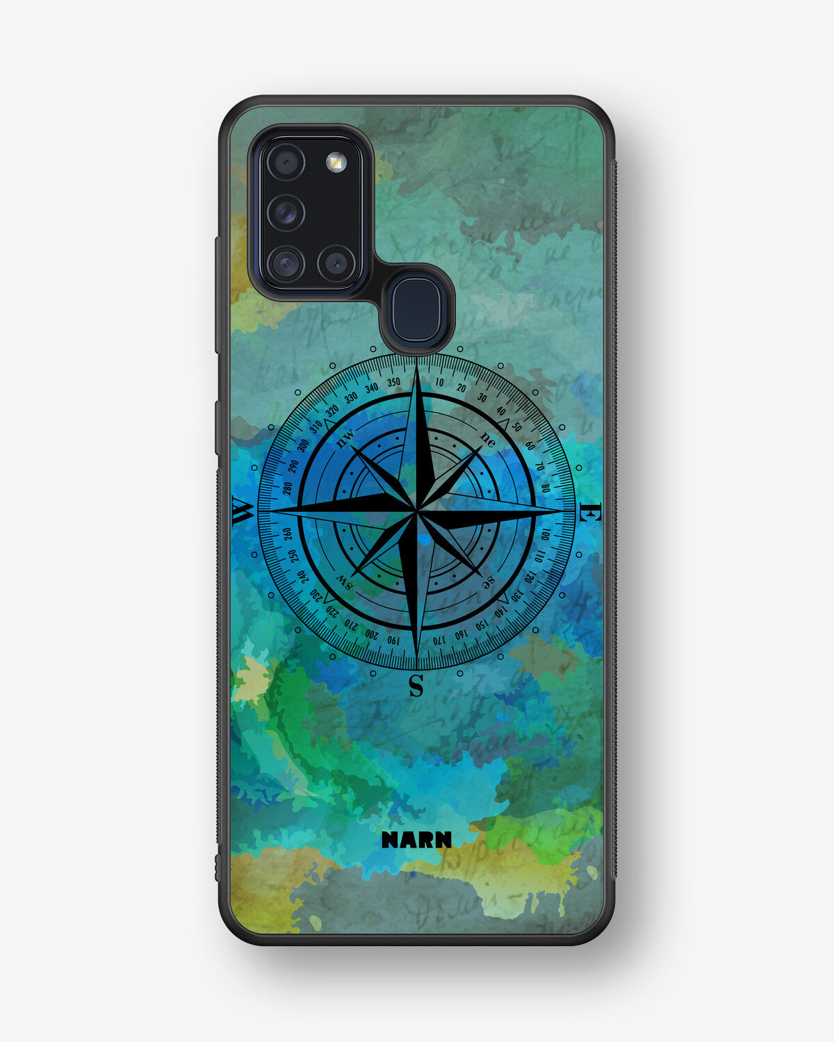 Samsung Galaxy A21s Hard Case – Compass - View 1