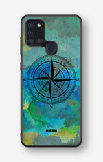 Samsung Galaxy A21s Hard Case – Compass - View 1