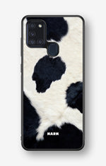 Samsung Galaxy A21s Hard Case – Cow Skin - View 1