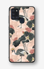 Samsung Galaxy A21s Hard Case – Crowned Bird - View 1
