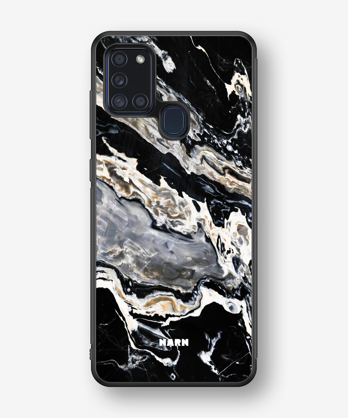 Samsung Galaxy A21s Hard Case – Dark Swirl - View 1