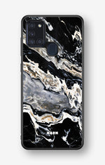 Samsung Galaxy A21s Hard Case – Dark Swirl - View 1