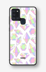 Samsung Galaxy A21s Hard Case – Diamonds - View 1