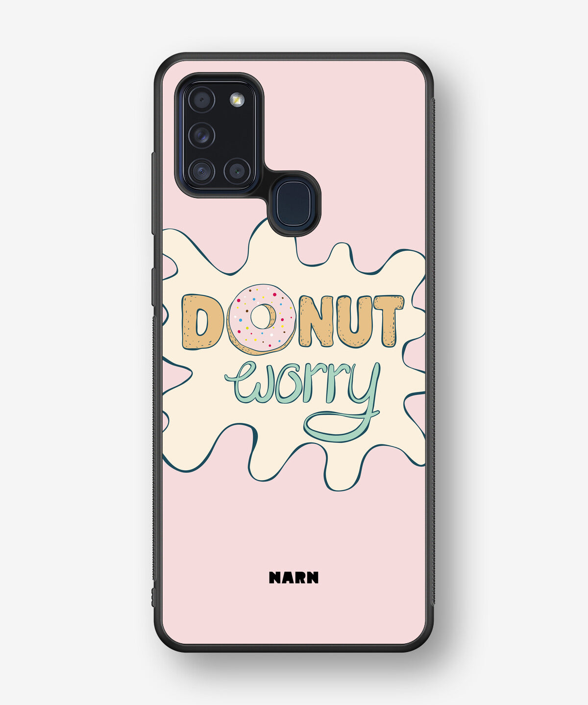 Samsung Galaxy A21s Hard Case – Donut Worry - View 1