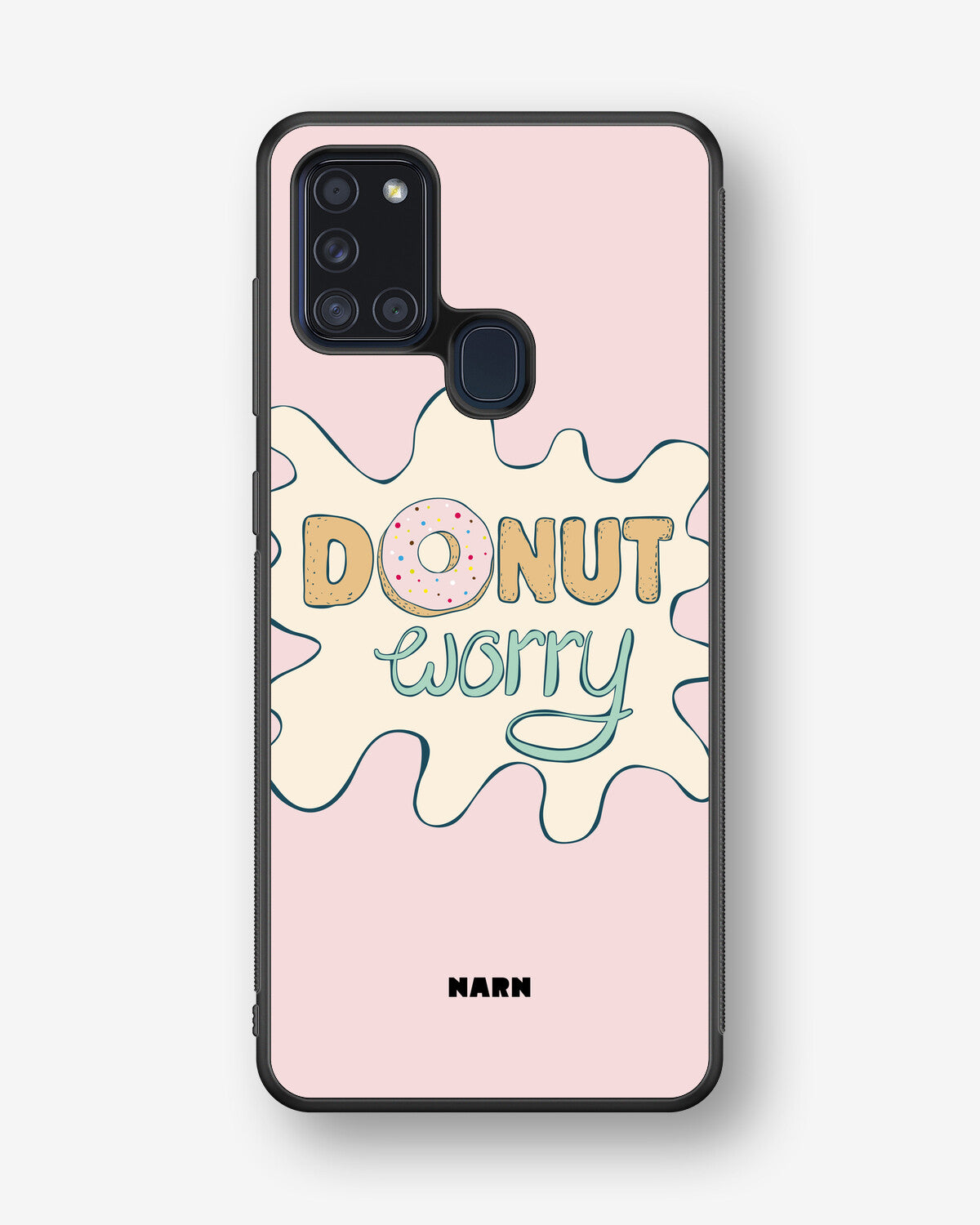 Samsung Galaxy A21s Hard Case – Donut Worry - View 1