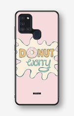 Samsung Galaxy A21s Hard Case – Donut Worry - View 1