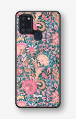 Samsung Galaxy A21s Hard Case – Fantasy Flowers - View 1