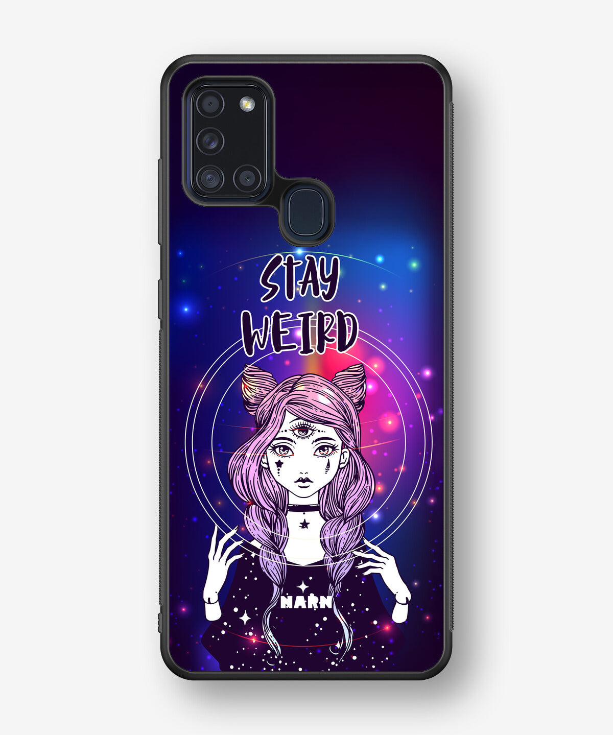 Samsung Galaxy A21s Hard Case – Galactic Weird - View 1