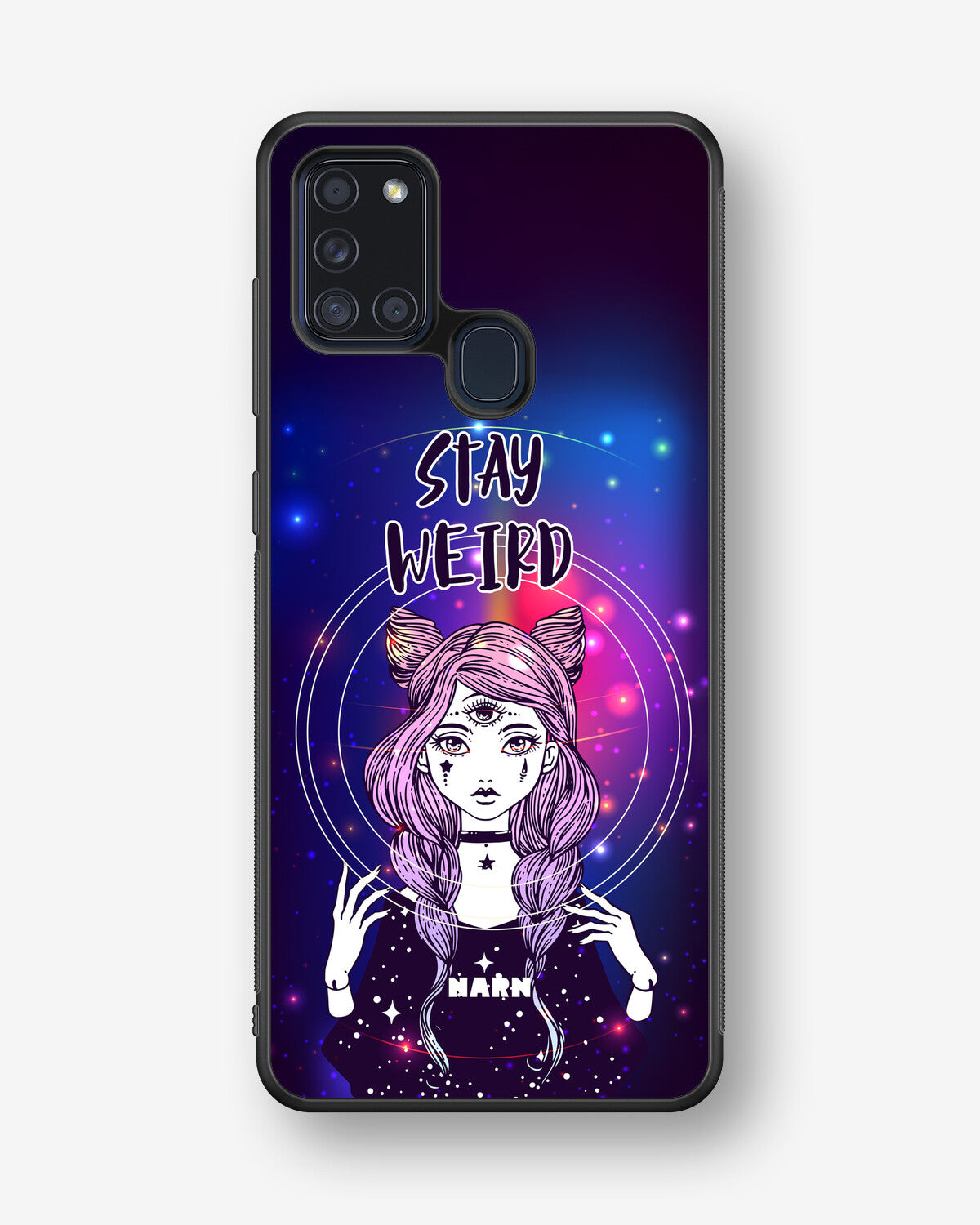 Samsung Galaxy A21s Hard Case – Galactic Weird - View 1