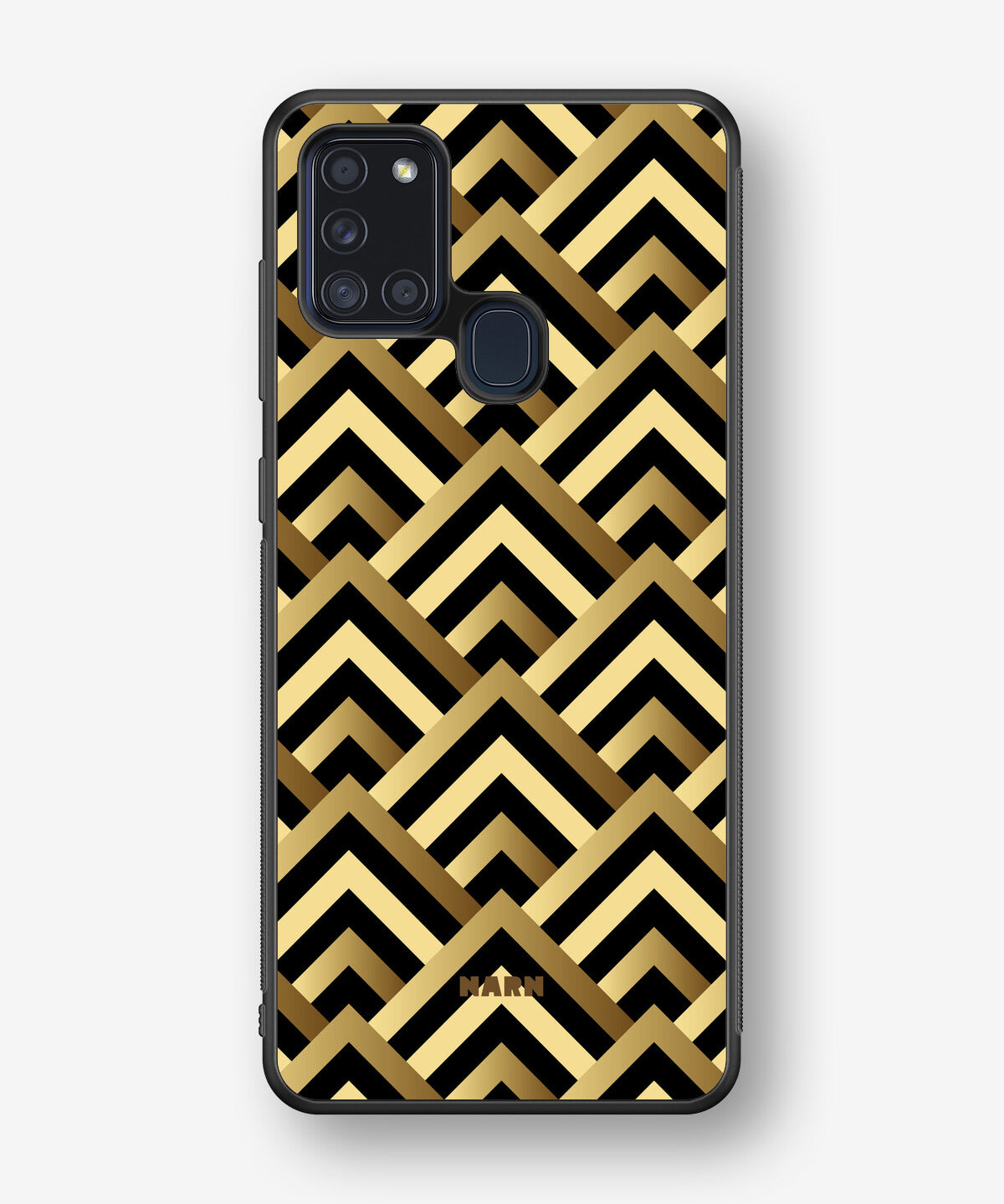 Samsung Galaxy A21s Hard Case – Goldline - View 1