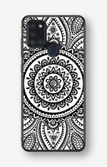 Samsung Galaxy A21s Hard Case – Henna Mandala - View 1