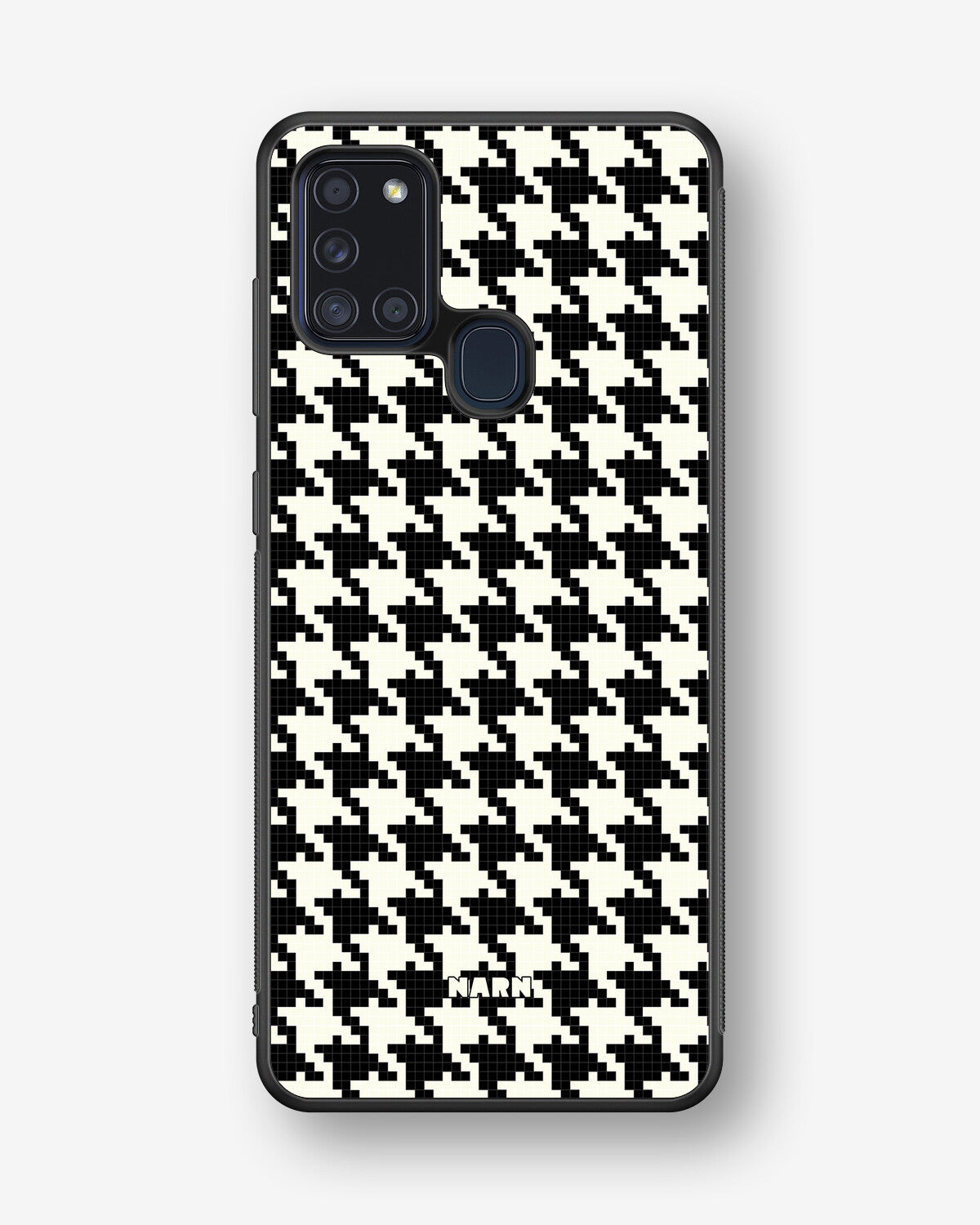 Samsung Galaxy A21s Hard Case – Houndstooth - View 1