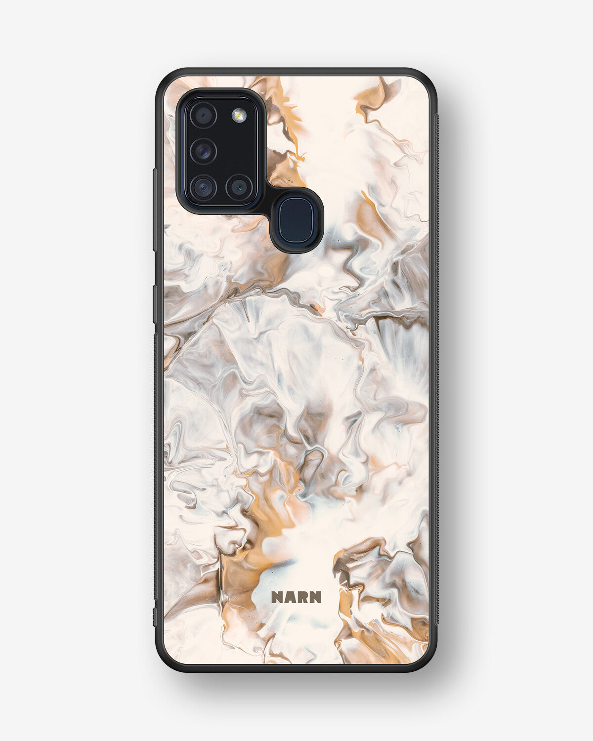 Samsung Galaxy A21s Hard Case – Icy Caramel - View 1