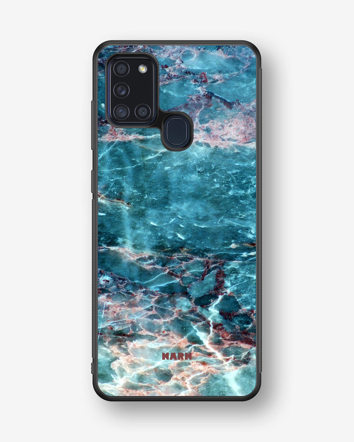 Samsung Galaxy A21s Hard Case – Icy Marble - View 1