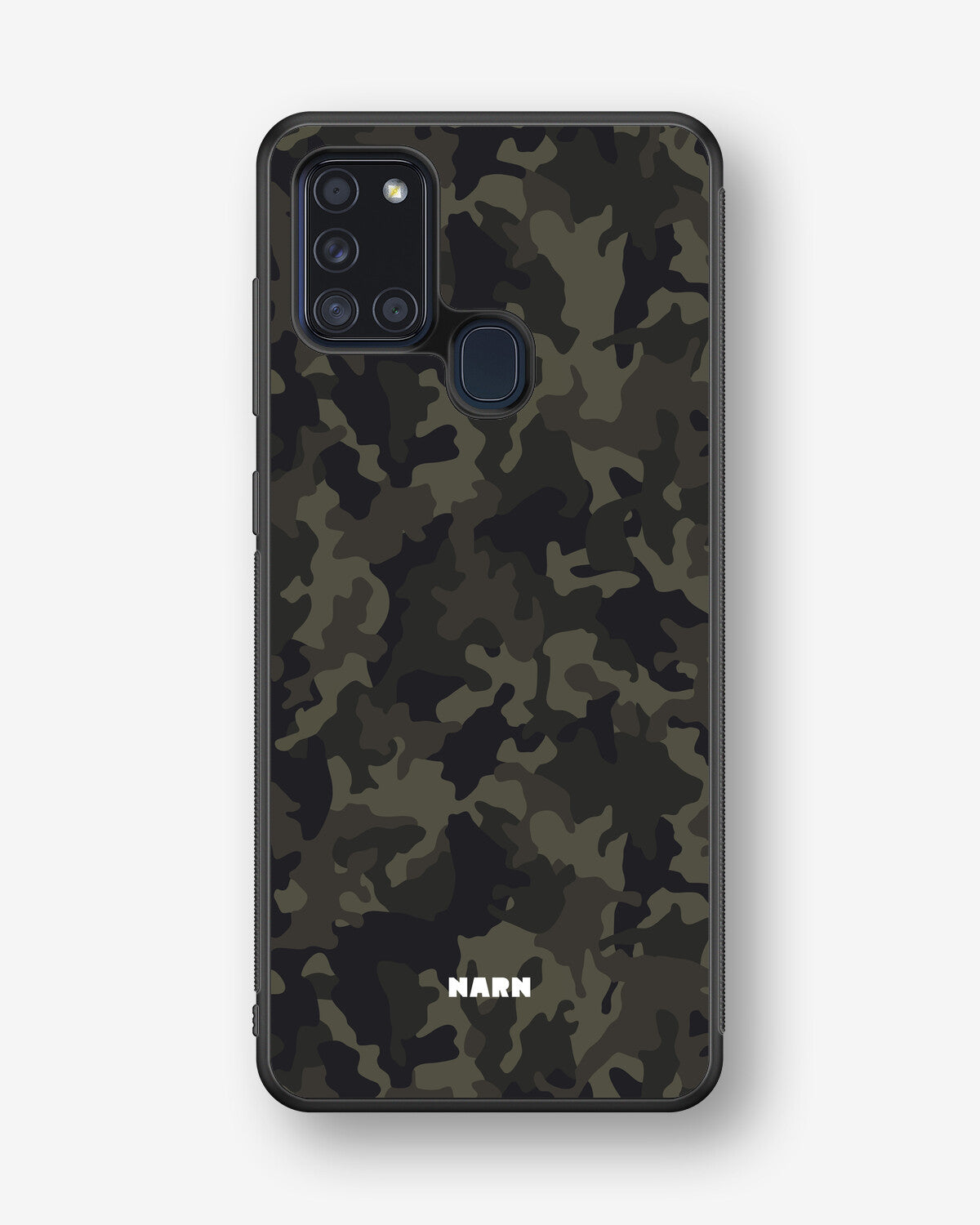 Samsung Galaxy A21s Hard Case – Jungle Green Camo - View 1