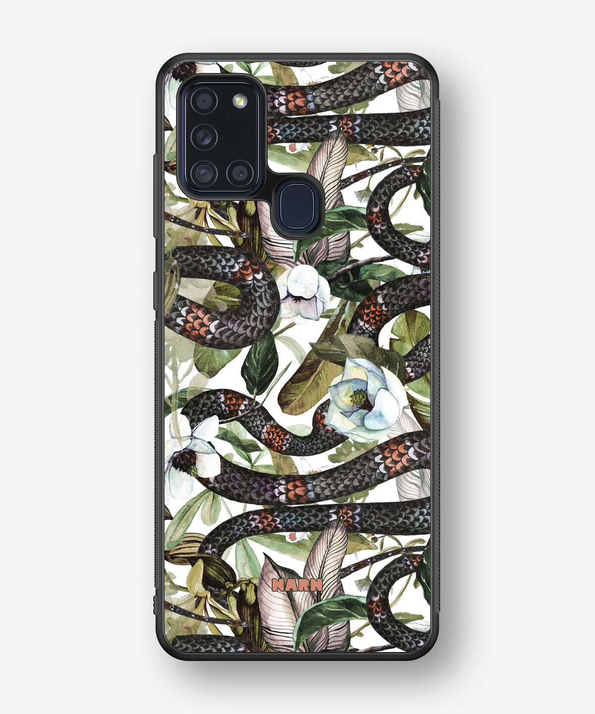 Samsung Galaxy A21s Hard Case – Jungle Snake - View 1