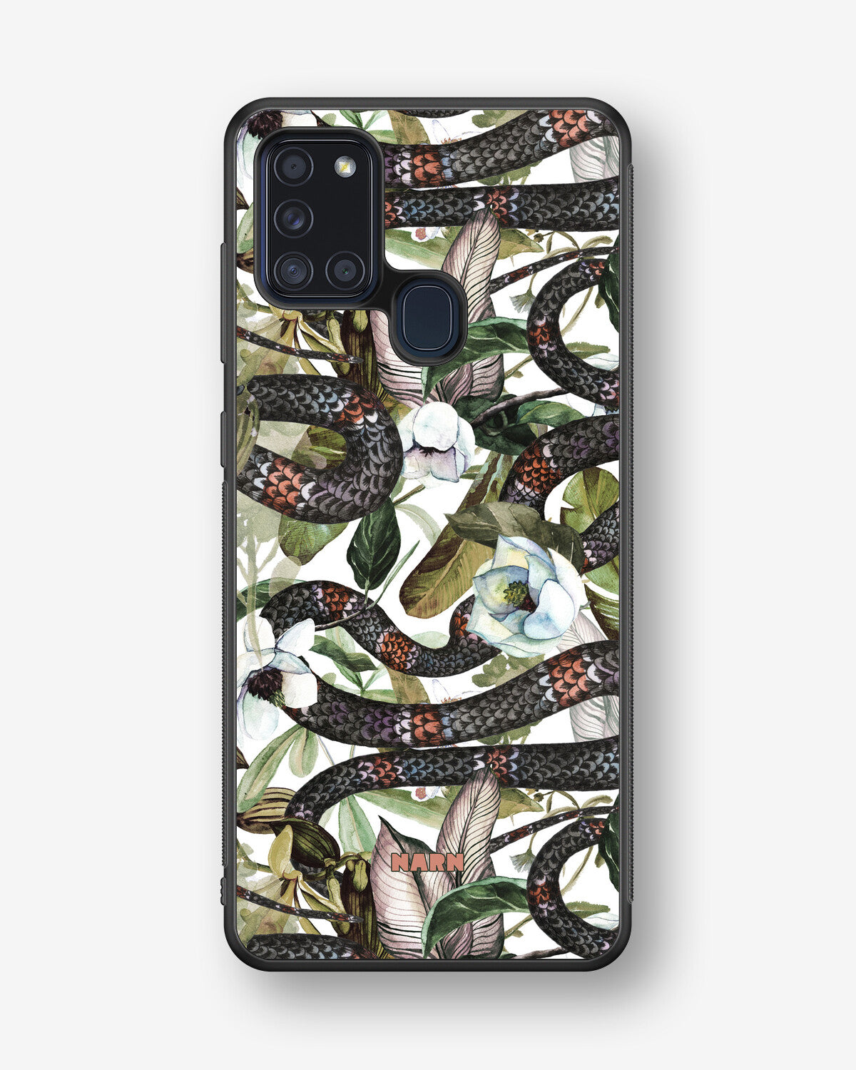 Samsung Galaxy A21s Hard Case – Jungle Snake - View 1