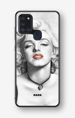 Samsung Galaxy A21s Hard Case – Marilyn - View 1