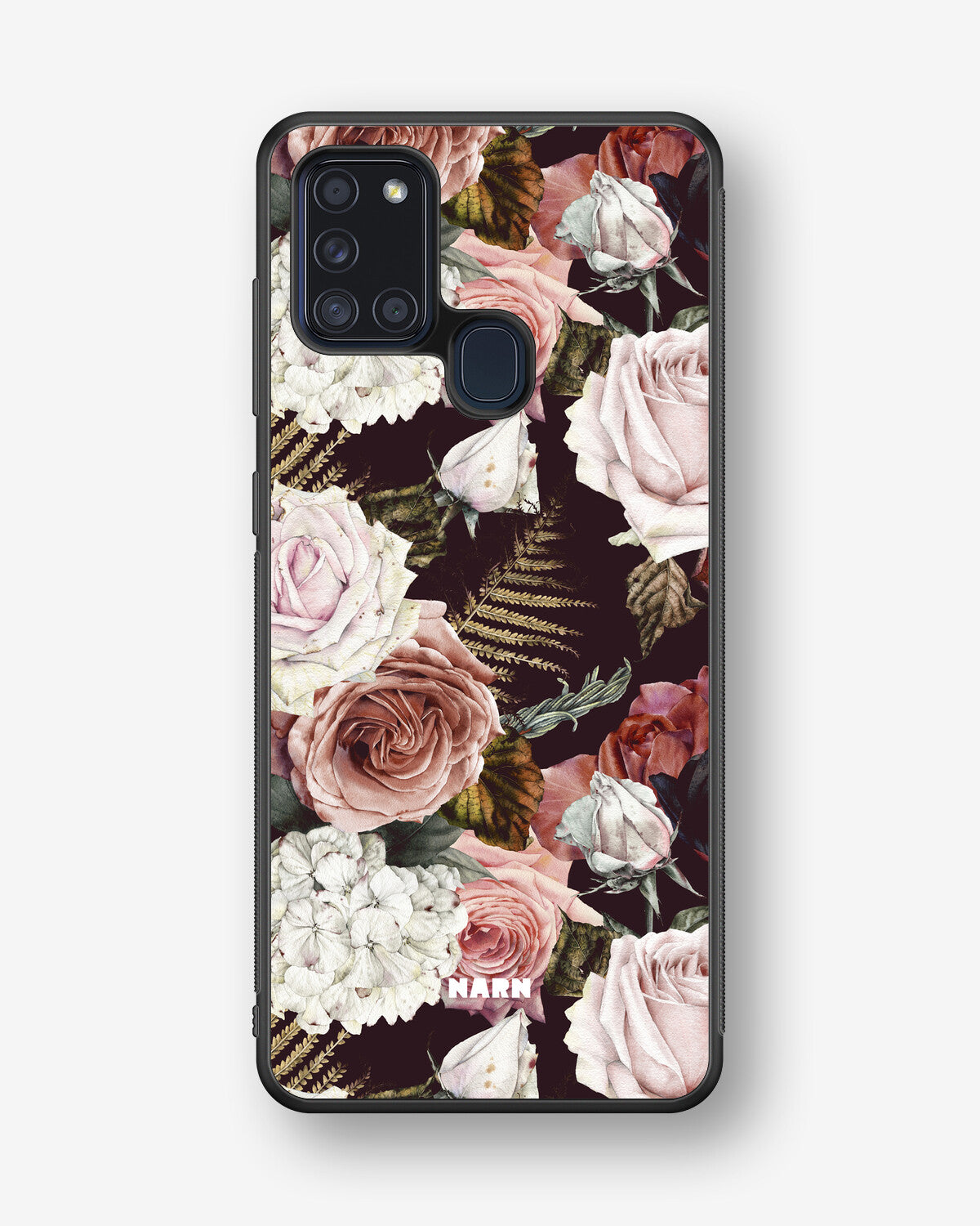 Samsung Galaxy A21s Hard Case – Midnight Roses - View 1