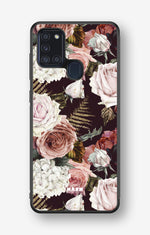 Samsung Galaxy A21s Hard Case – Midnight Roses - View 1
