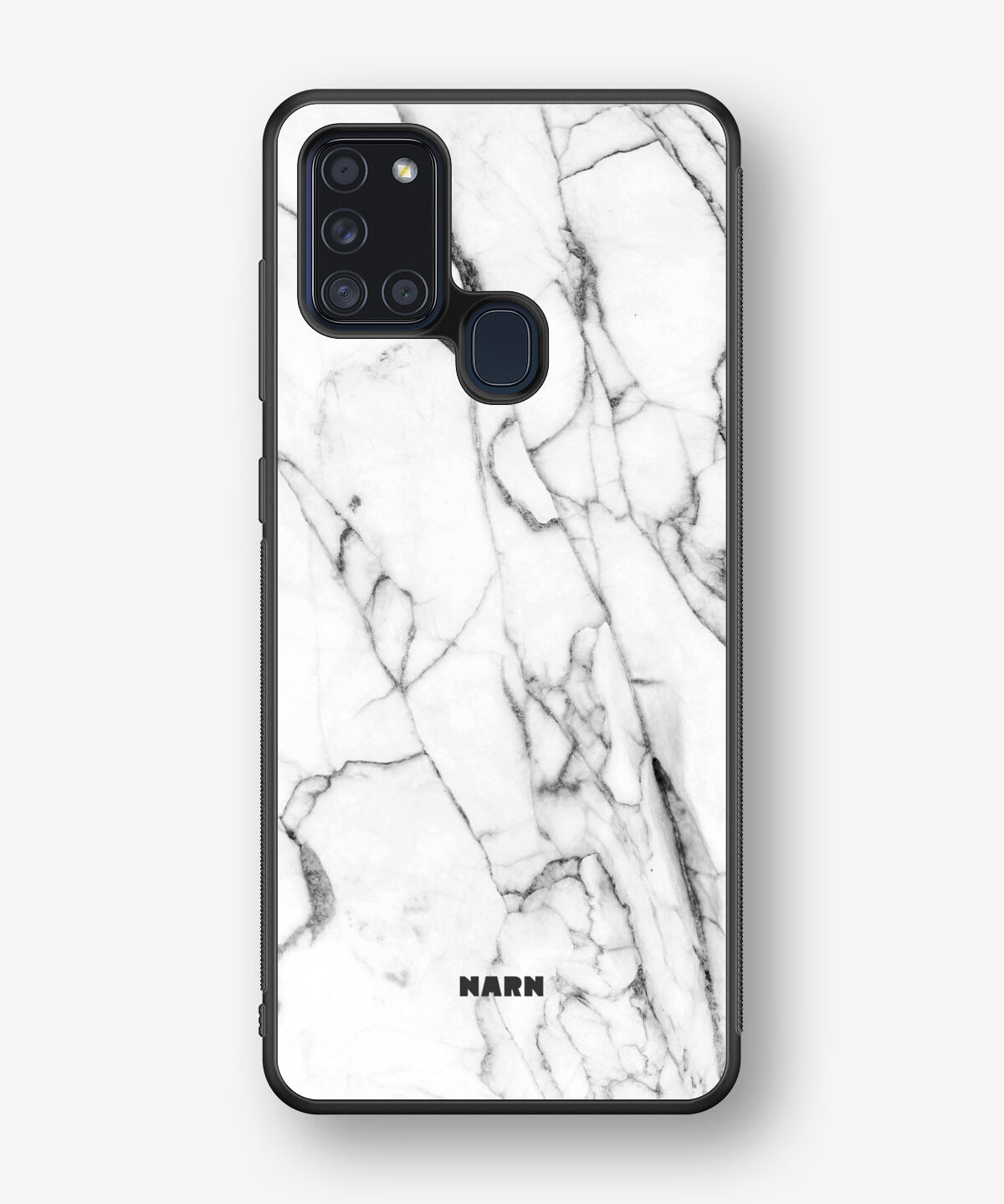 Samsung Galaxy A21s Hard Case – Milky Marble - View 1
