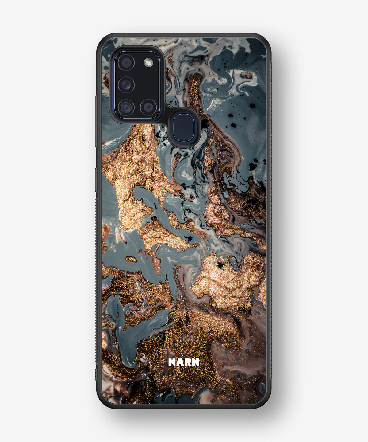 Samsung Galaxy A21s Hard Case – Molten Gold - View 1