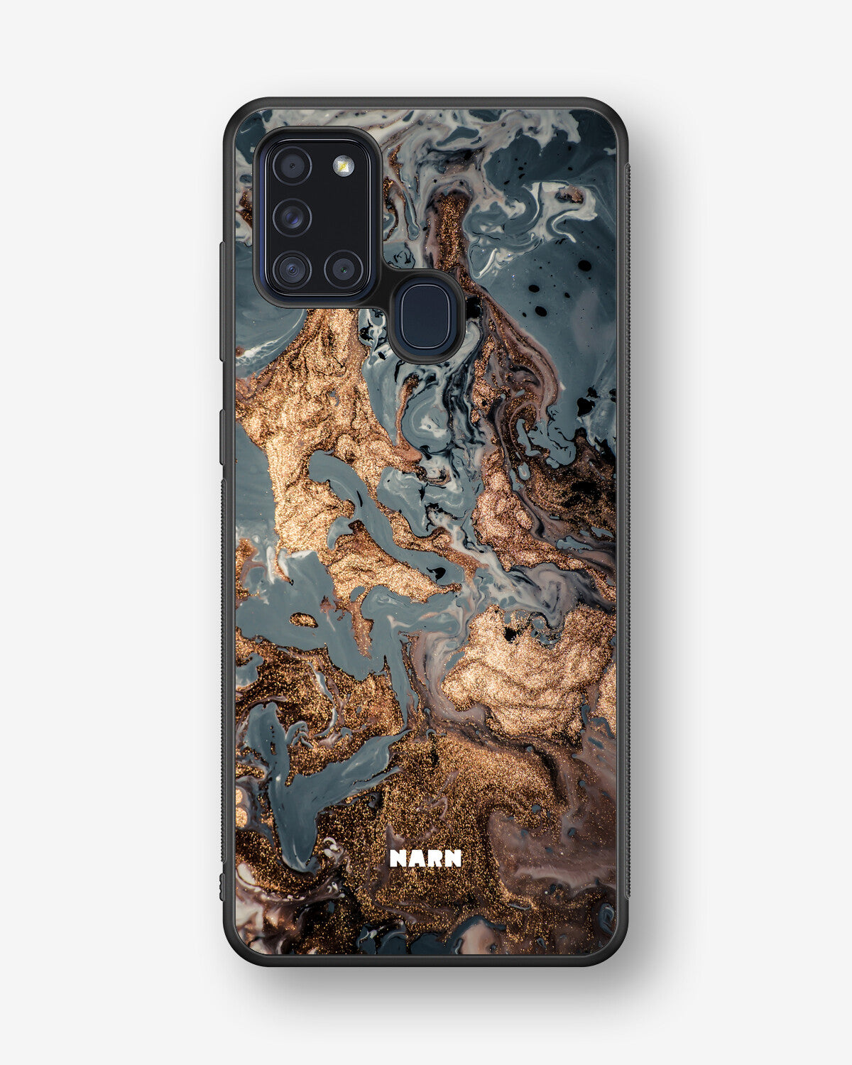 Samsung Galaxy A21s Hard Case – Molten Gold - View 1