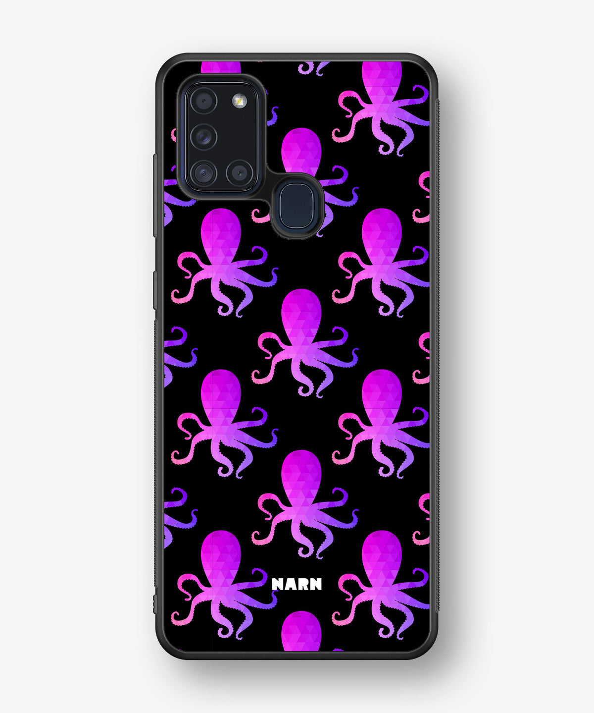 Samsung Galaxy A21s Hard Case – Octopus Pattern - View 1