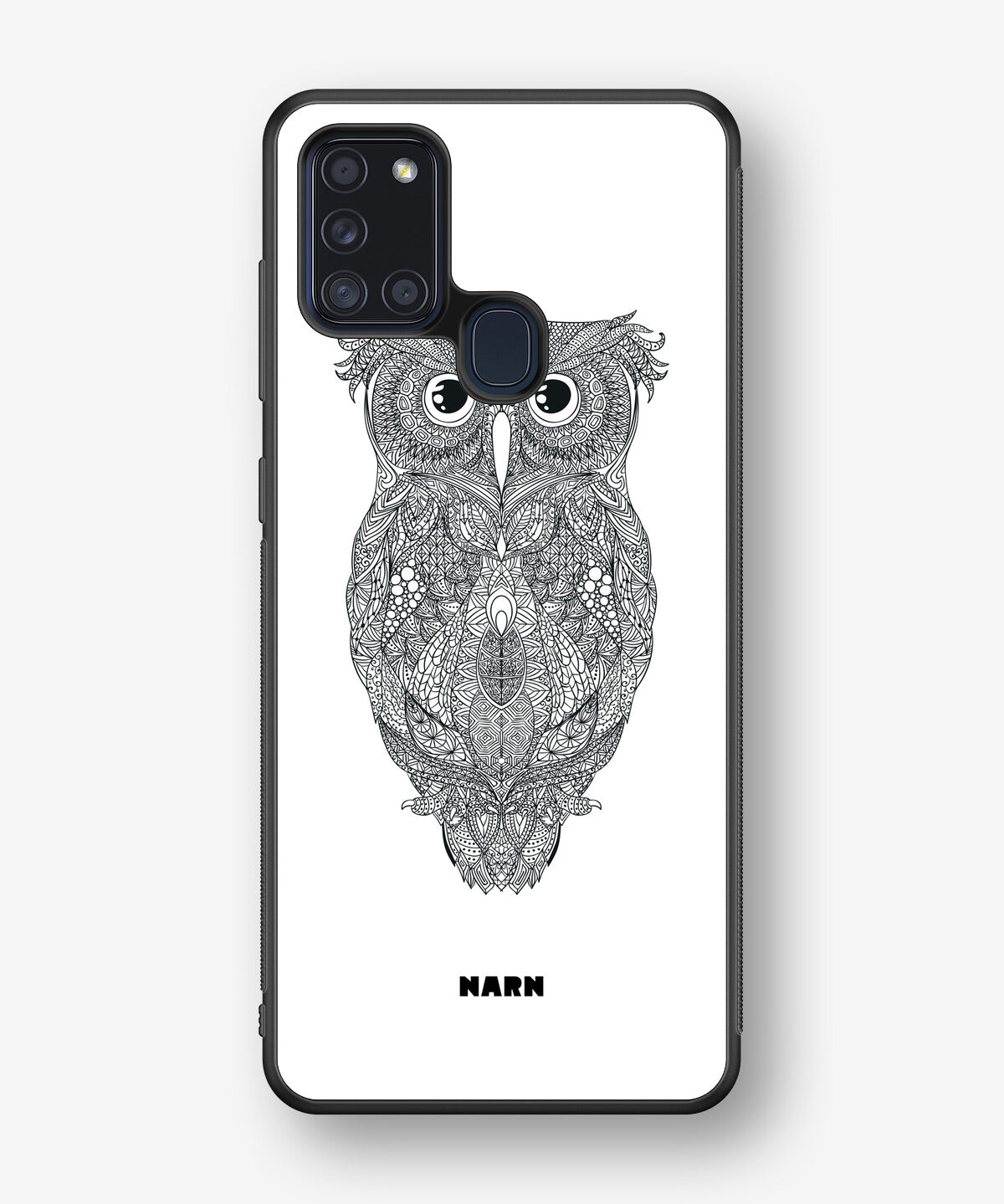 Samsung Galaxy A21s Hard Case – Owl - View 1