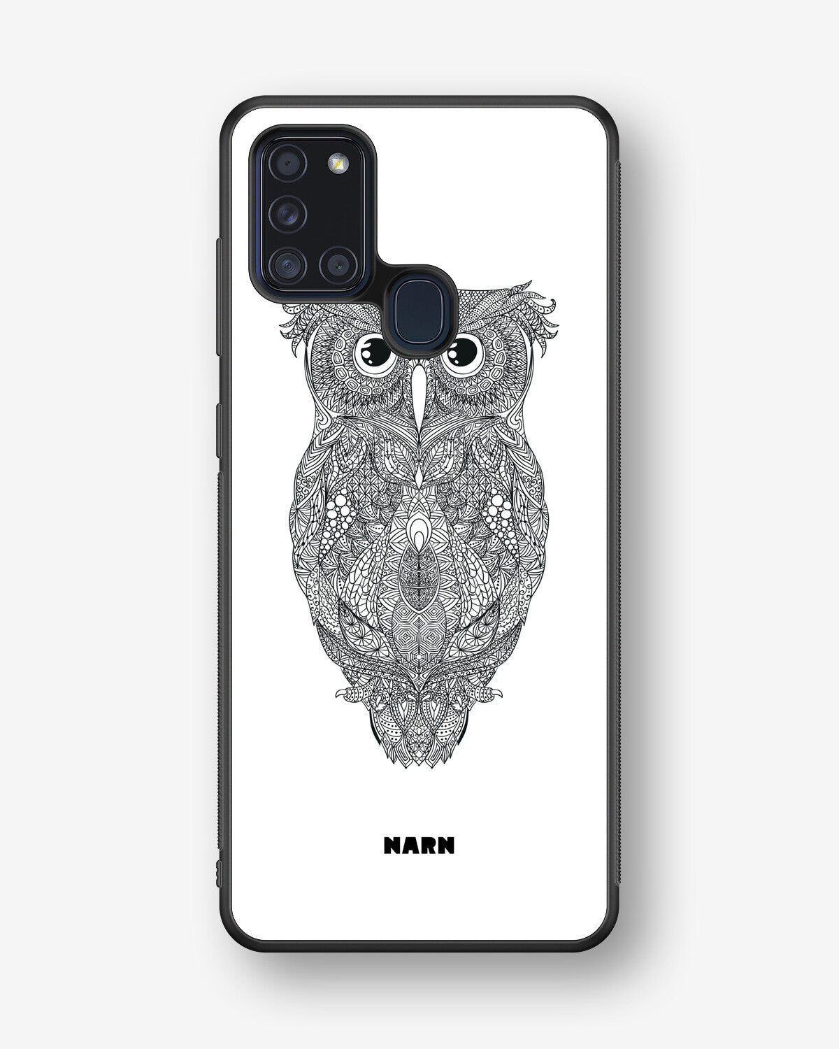 Samsung Galaxy A21s Hard Case – Owl - View 1