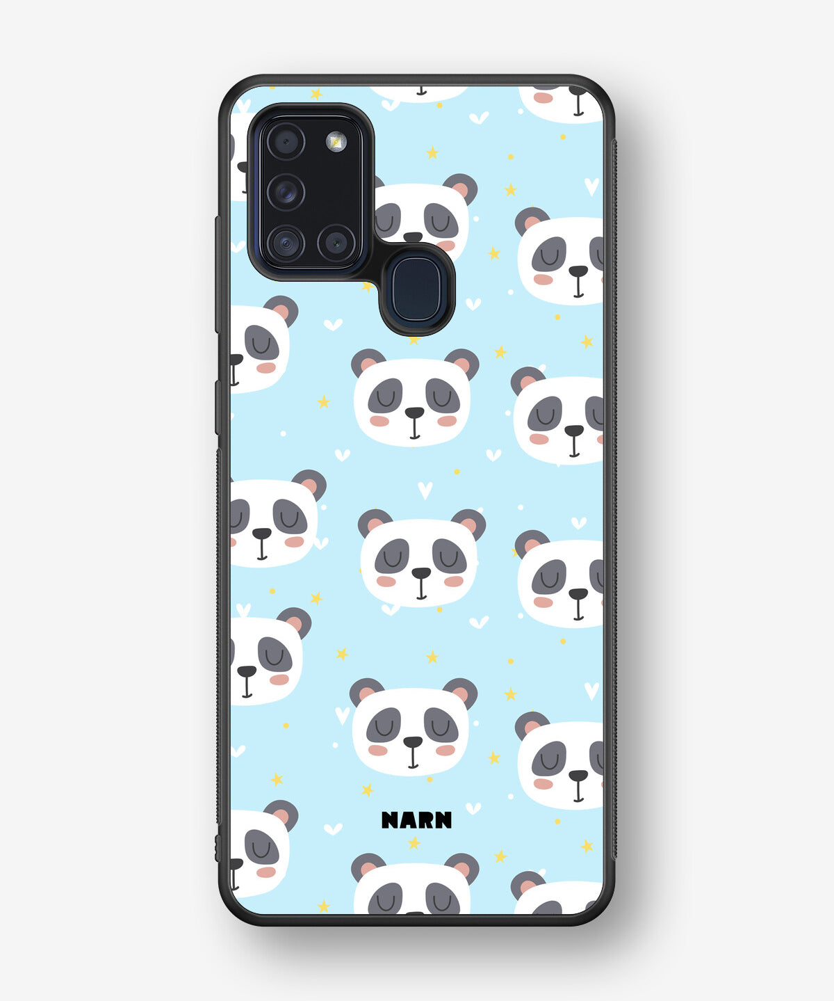 Samsung Galaxy A21s Hard Case – Panda Dreams - View 1